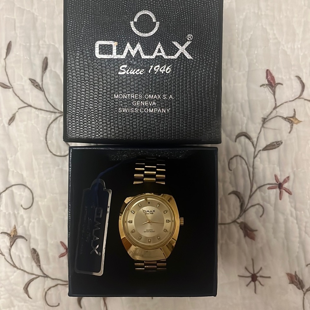 women’s swiss gold watch with crystals